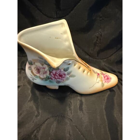 Vintage RS Prussia porcelain Shoe Vase red star mark - Picture 3 of 4